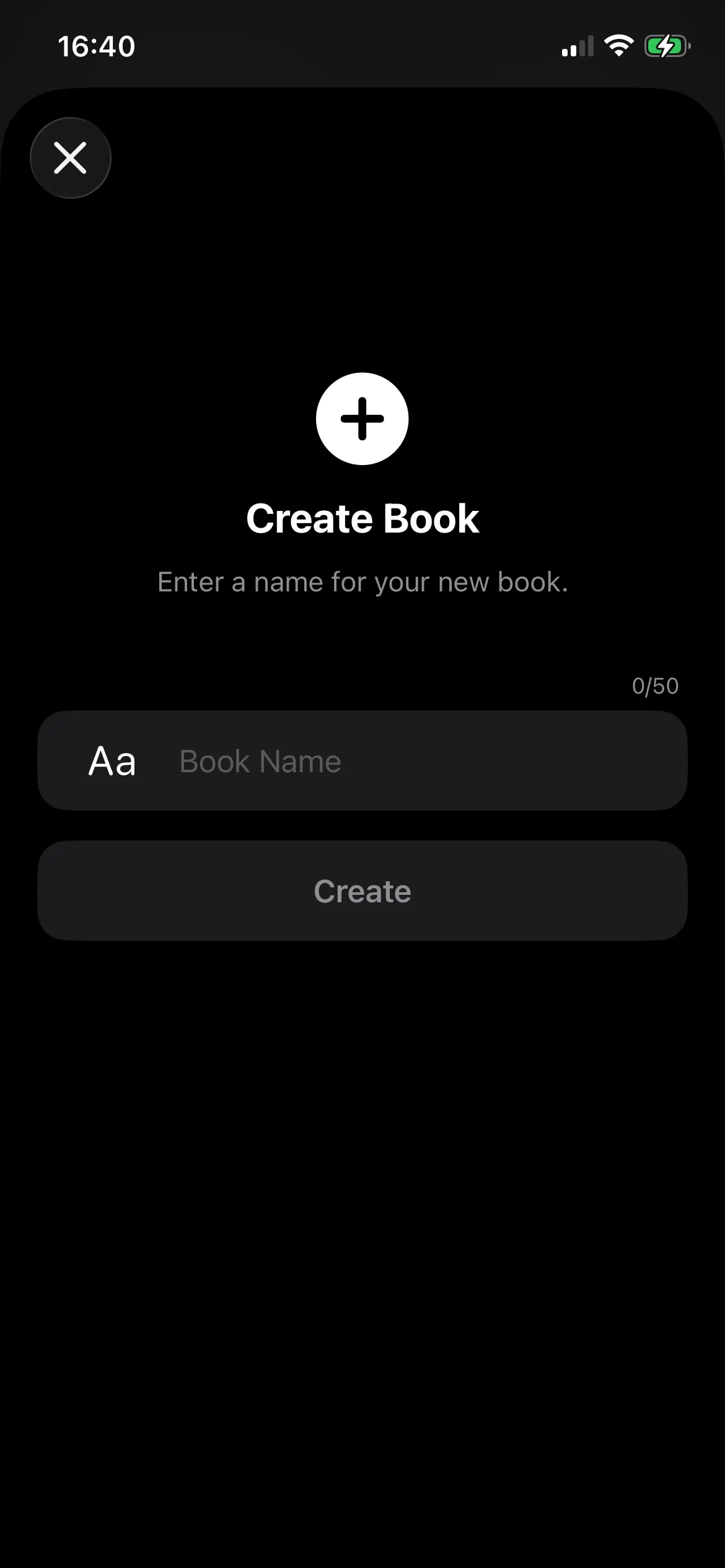 Create Book