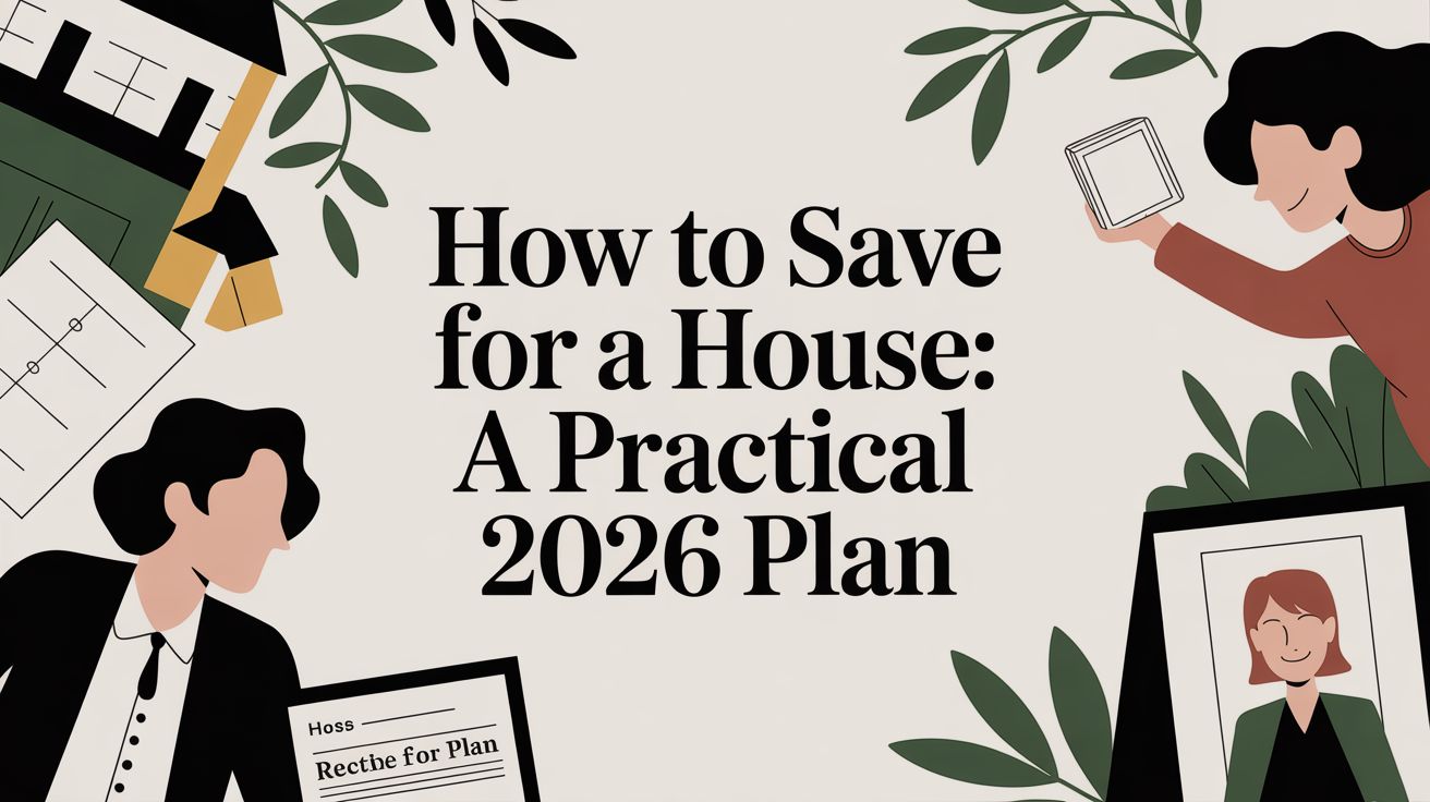 How to Save for a House: A Practical 2026 Plan