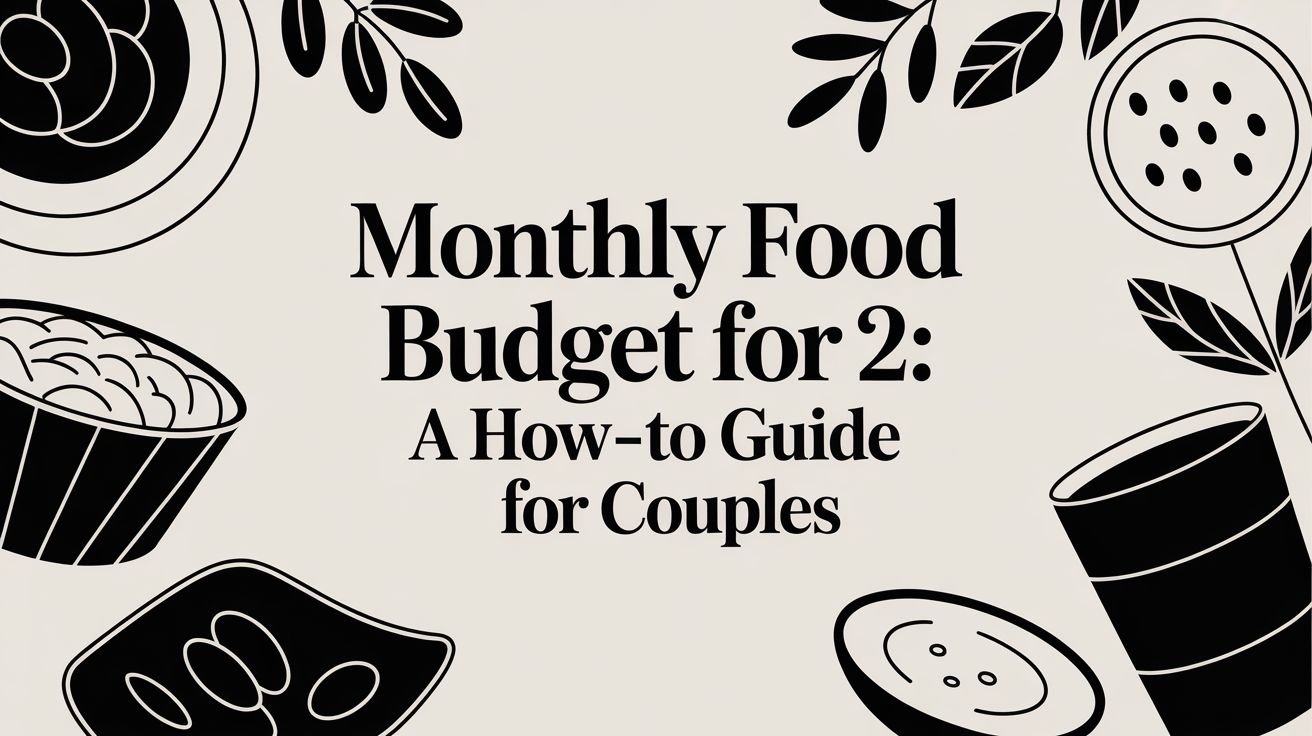 Monthly Food Budget for 2: A How-To Guide for Couples